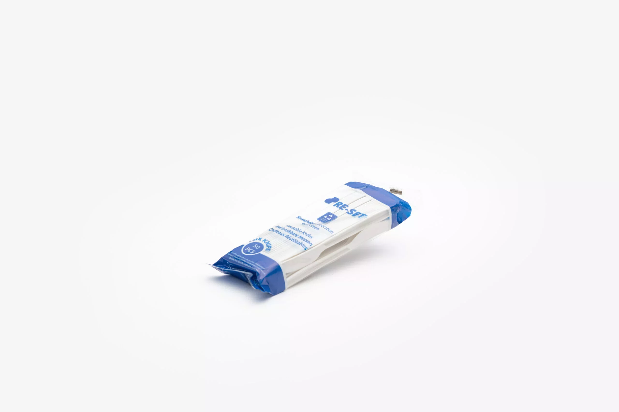 BESTEKMES HERBUIKBAAR 18CM RPP WIT