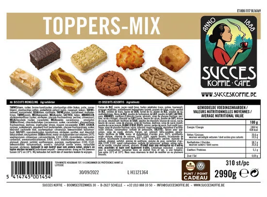 SUCCES KOFFIEKOEKJES MIX BOX 