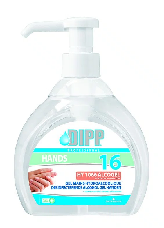 DIP GEL MAINS HYDROALCOOLIQUE CITRON