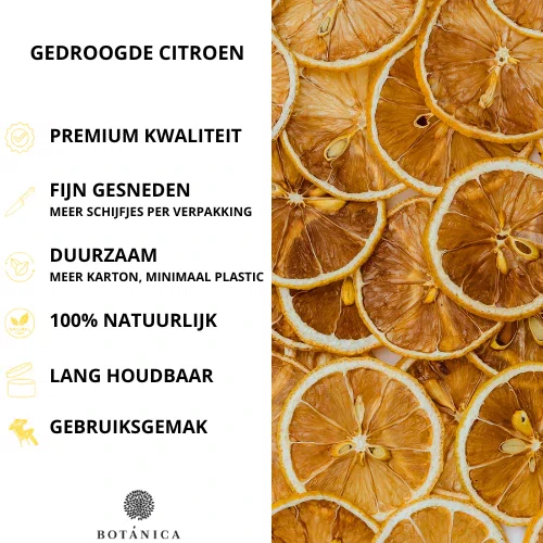 GEDROOGDE CITROEN