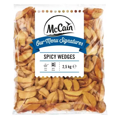 SPICY POTATOE WEDGES