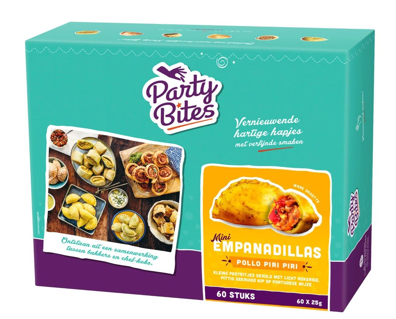 MINI EMPANADAS CHICKEN PIRI PIRI