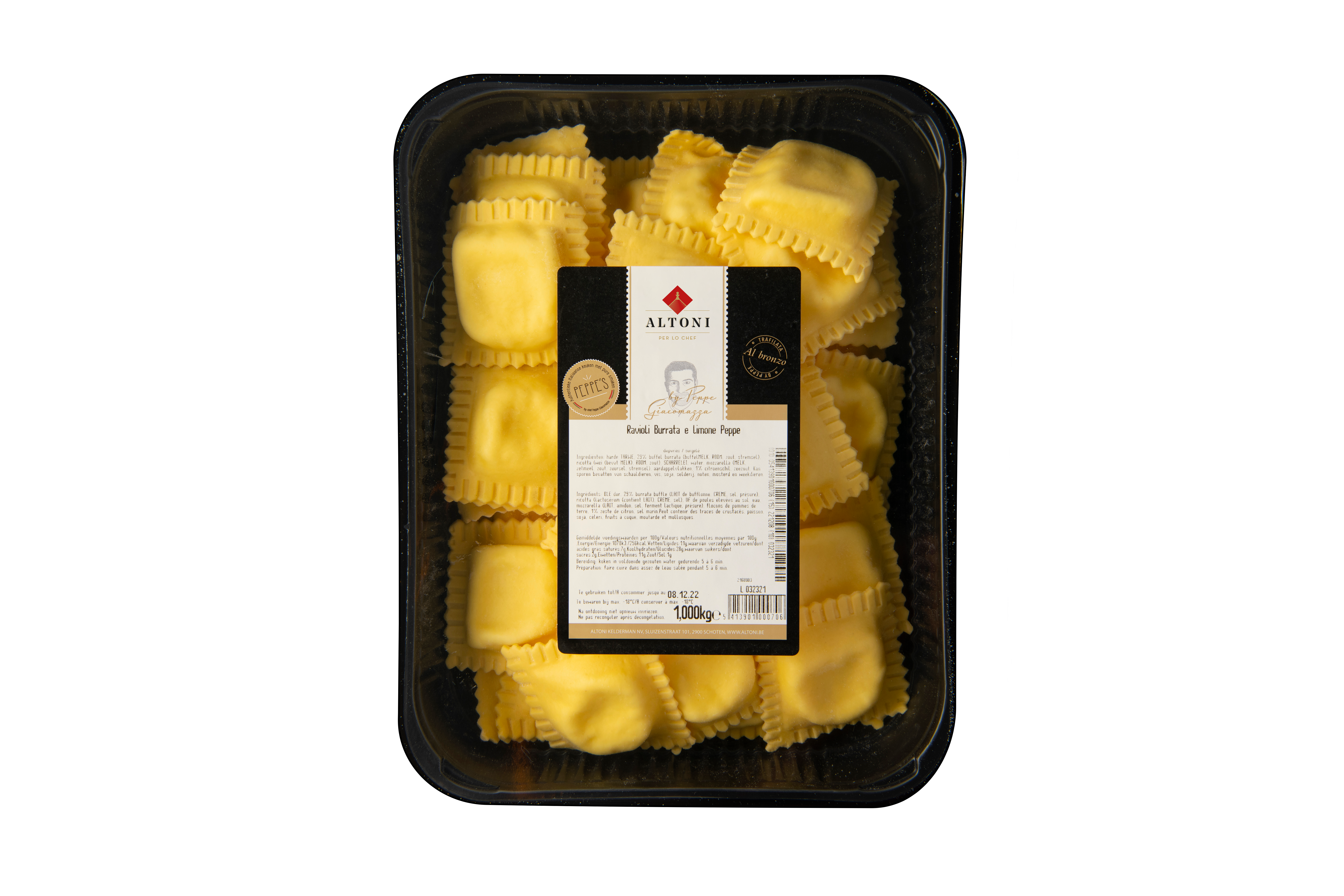 RAVIOLI BURRATA E LIMONE