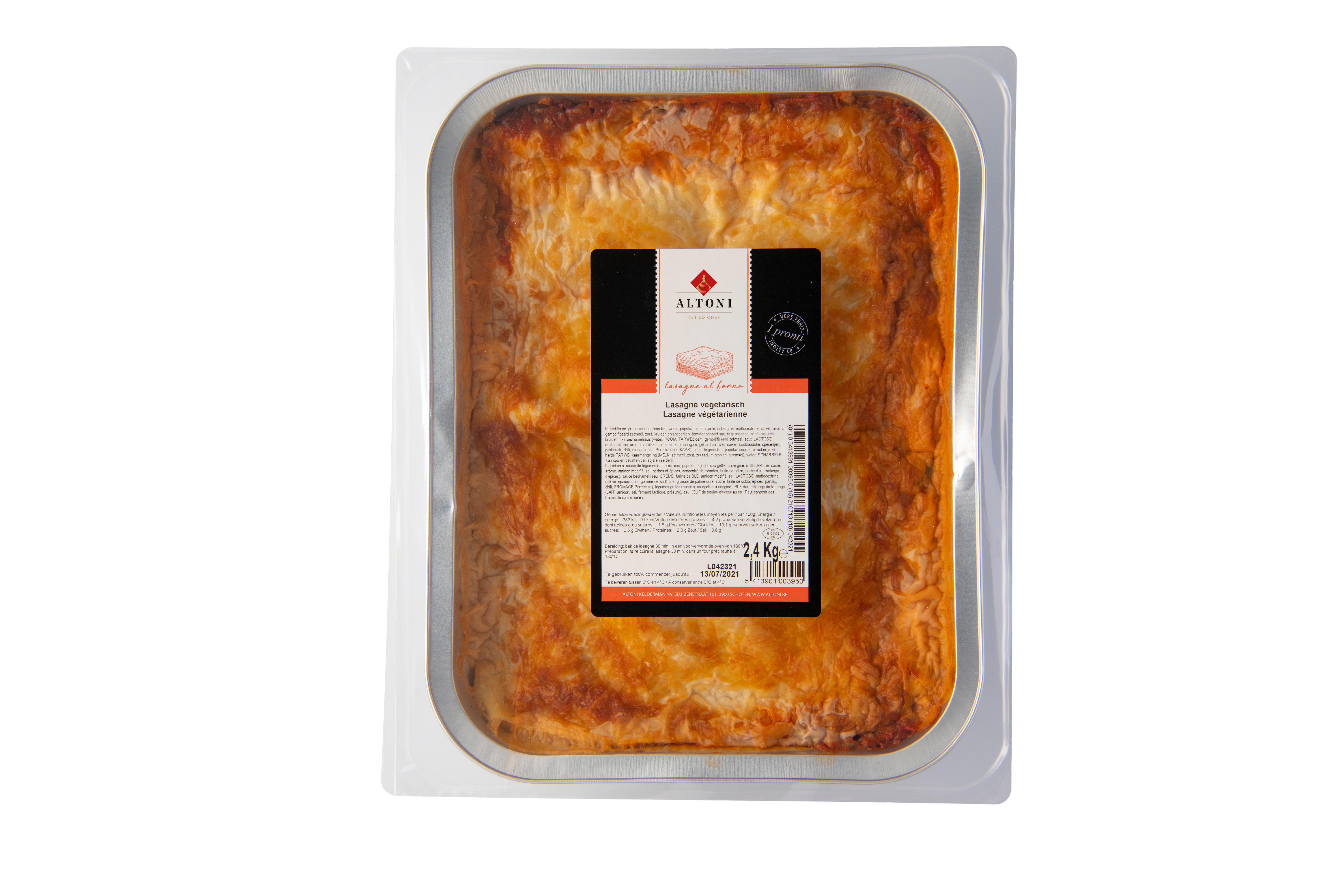 LASAGNE VEGETARIENNE