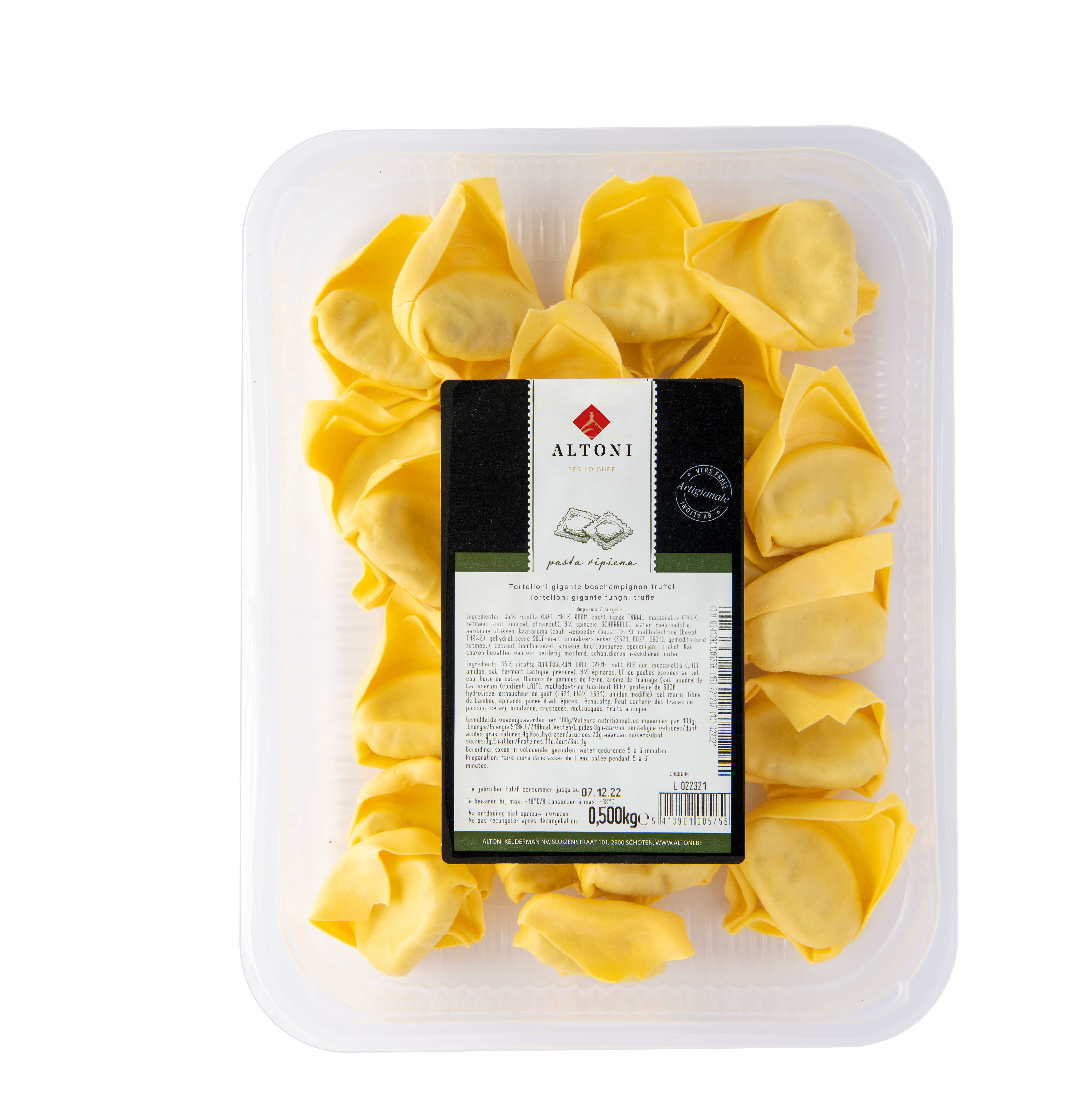 TORTELLONI GIGANTE FUNGHI/TRUFFE