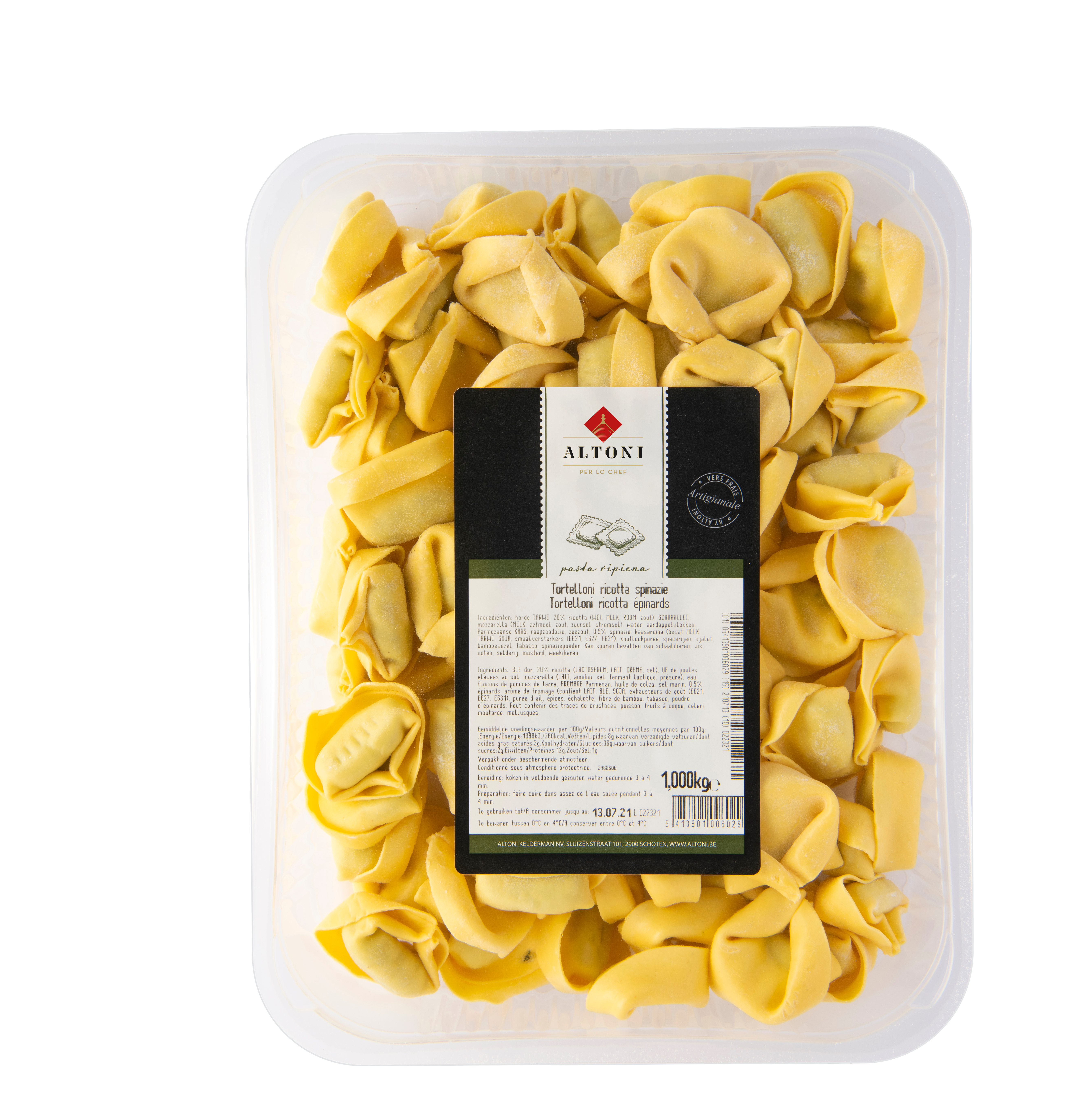 TORTELLINI RICOTTA/EPINARDS
