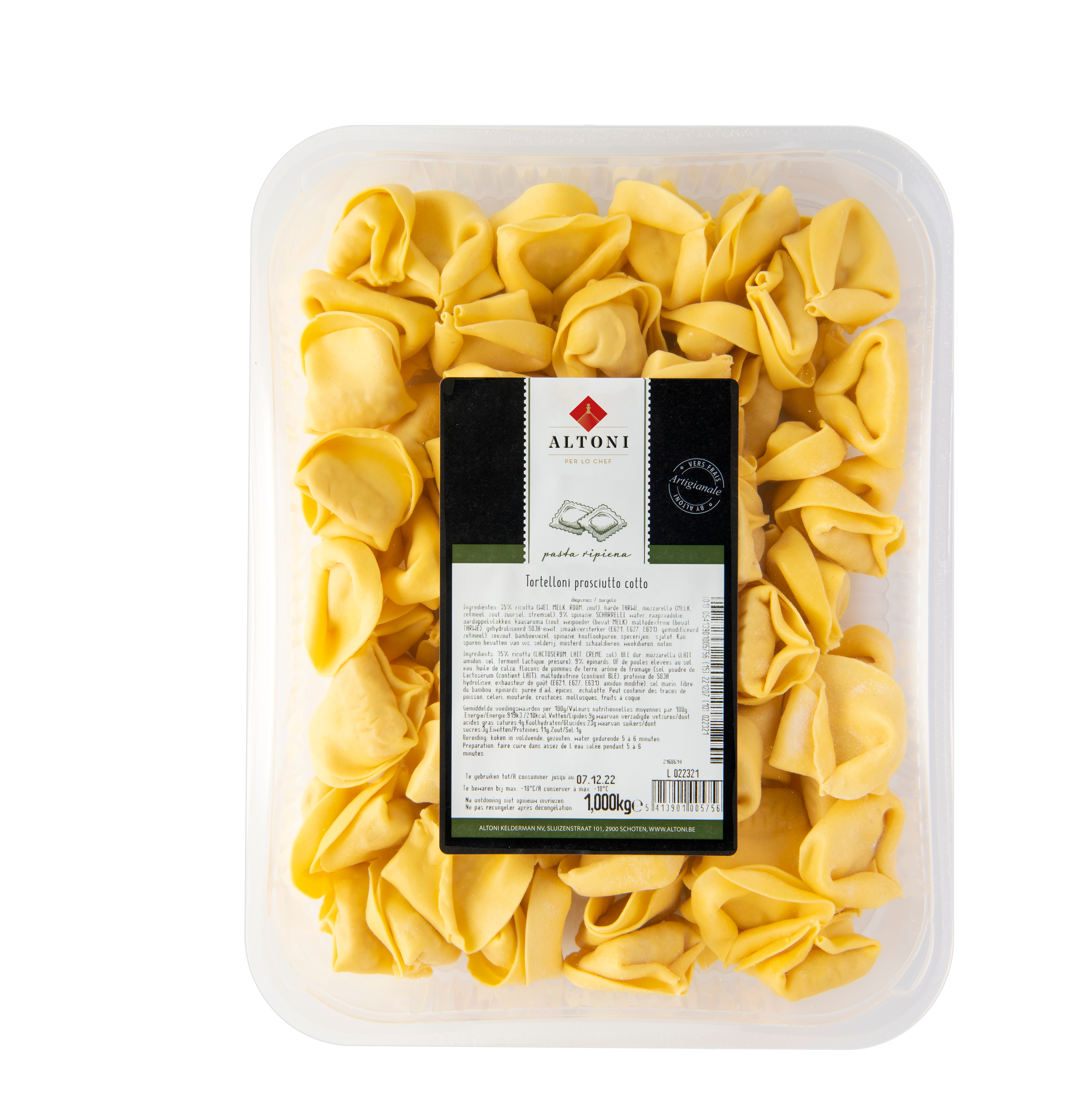 TORTELLONI PROSCIUTTO COTTO (Altoni)