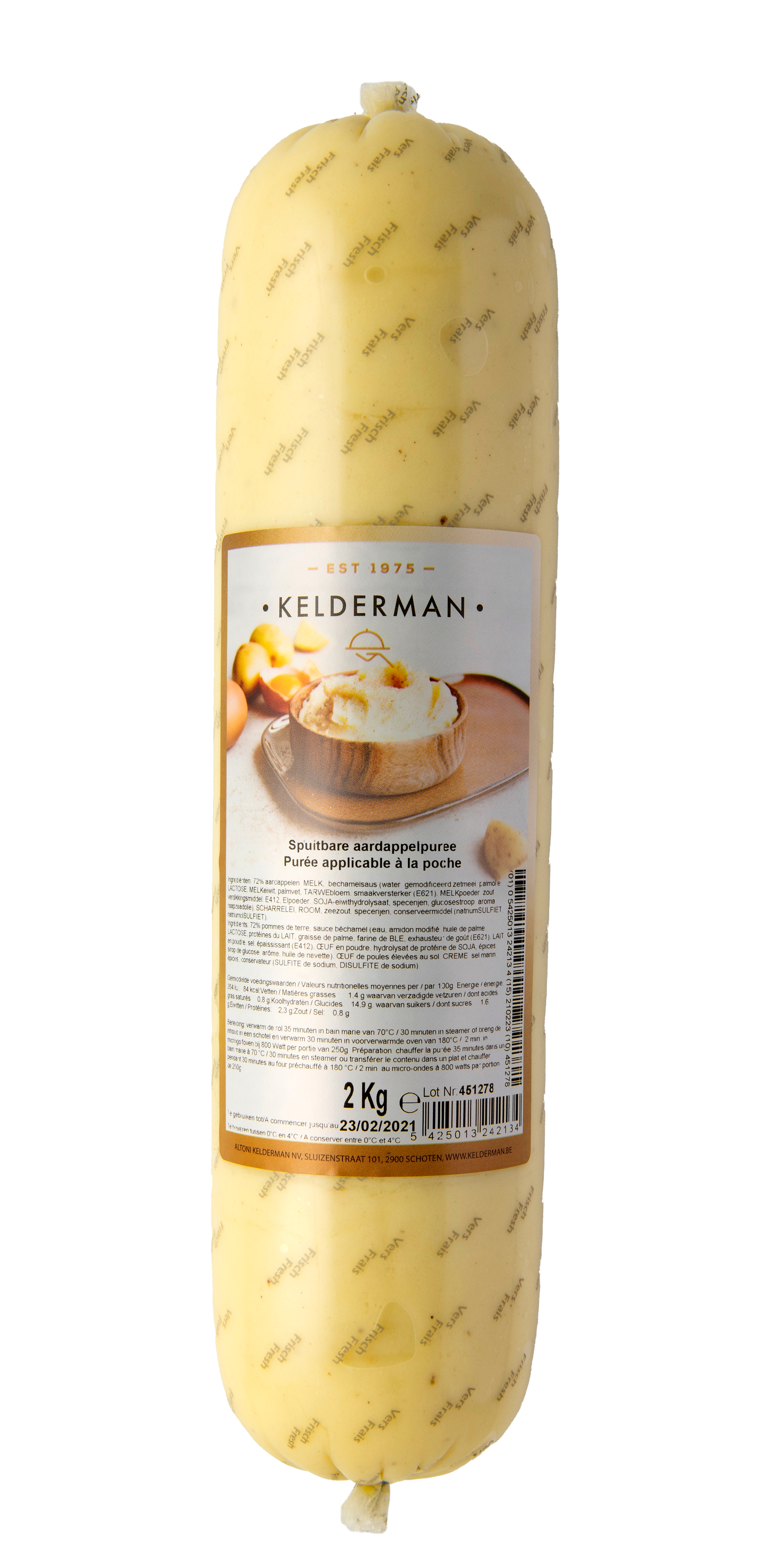 AARDAPPELPUREE ROL VERS SPUITBAAR (Altoni)