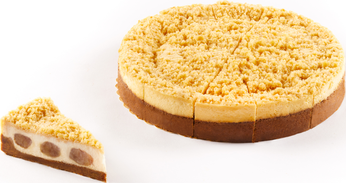 Apple Crumble Cheese Cake