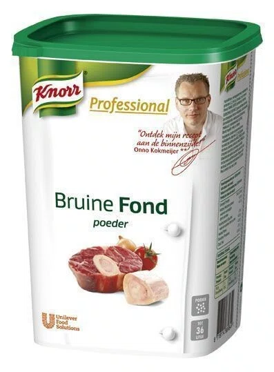 BRUINE FOND POEDER PROF