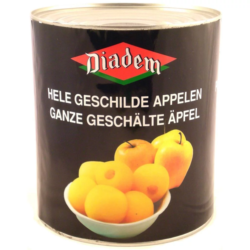 POMMES ENTIERES AU SIROP