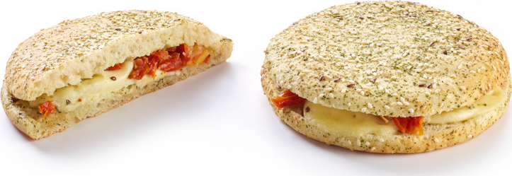 FILLED FOCACCIA MEDITERRANEA