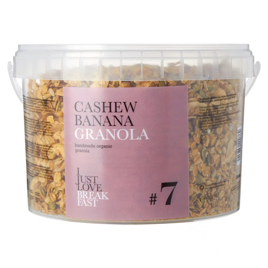 DIDESS GRANOLA 7 CASHEW BANAAN