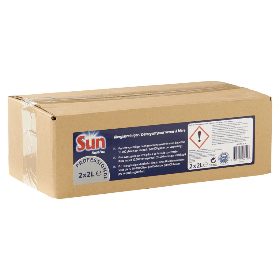 SUN PROF BEERGLASS CLEAN AQUAFOX