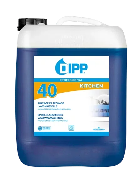 DIPP 40 SPOELGLANS VAATWASMACH  (10L)
