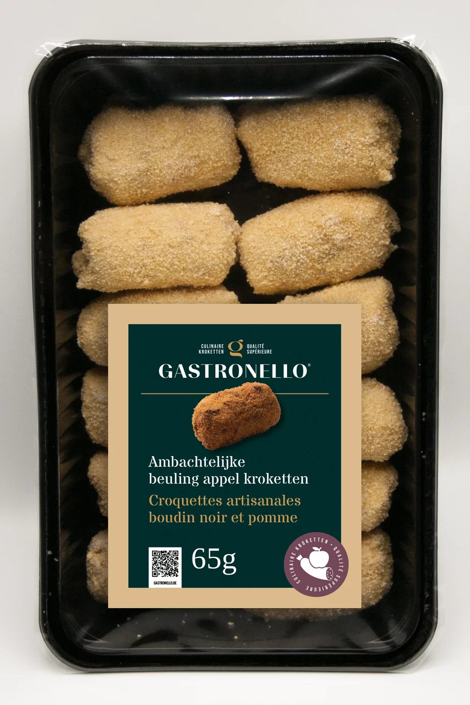 BOUDIN NOIR ET POMME Croquette