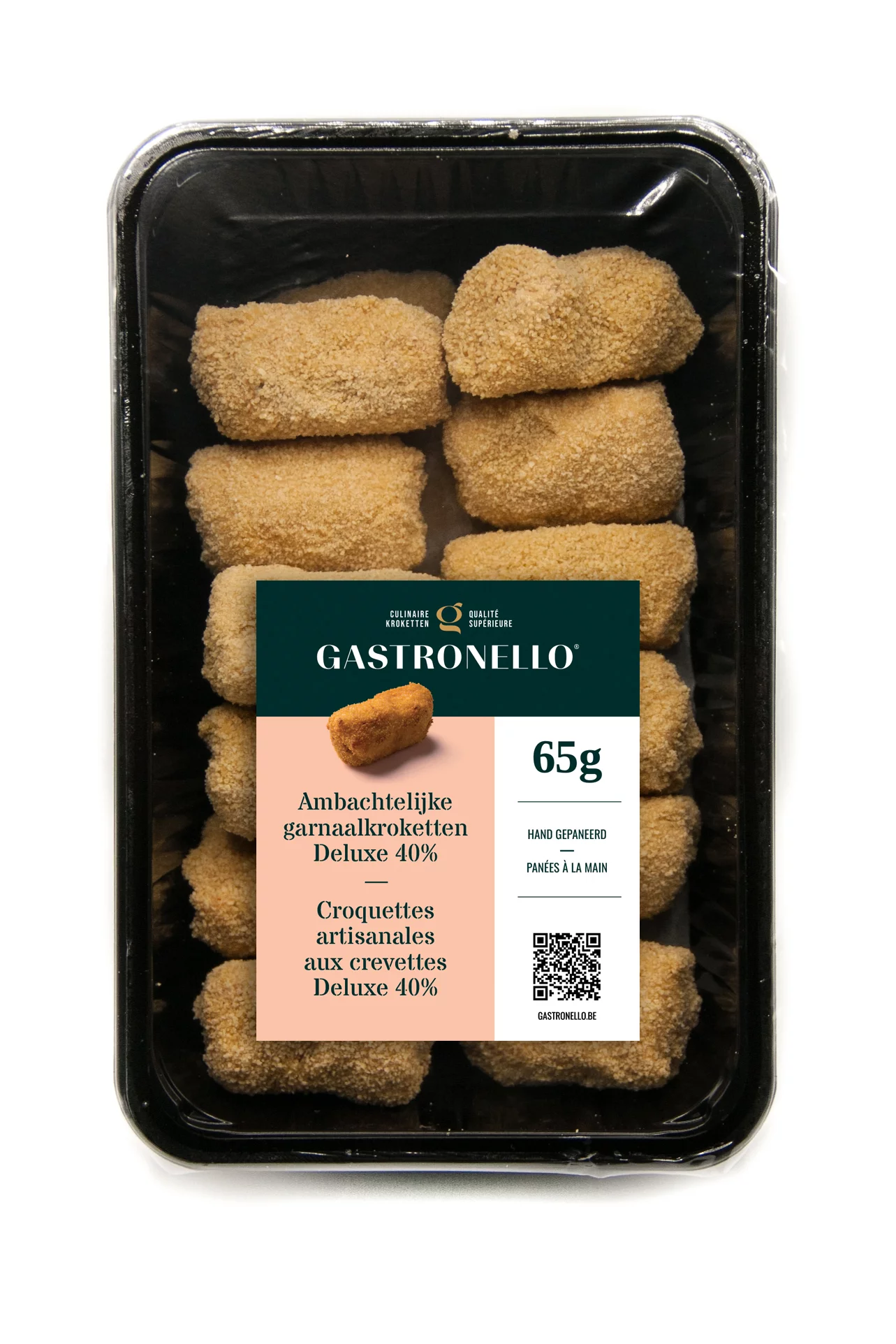 CROQ. DE CREVETTES DE LUXE 65G.
