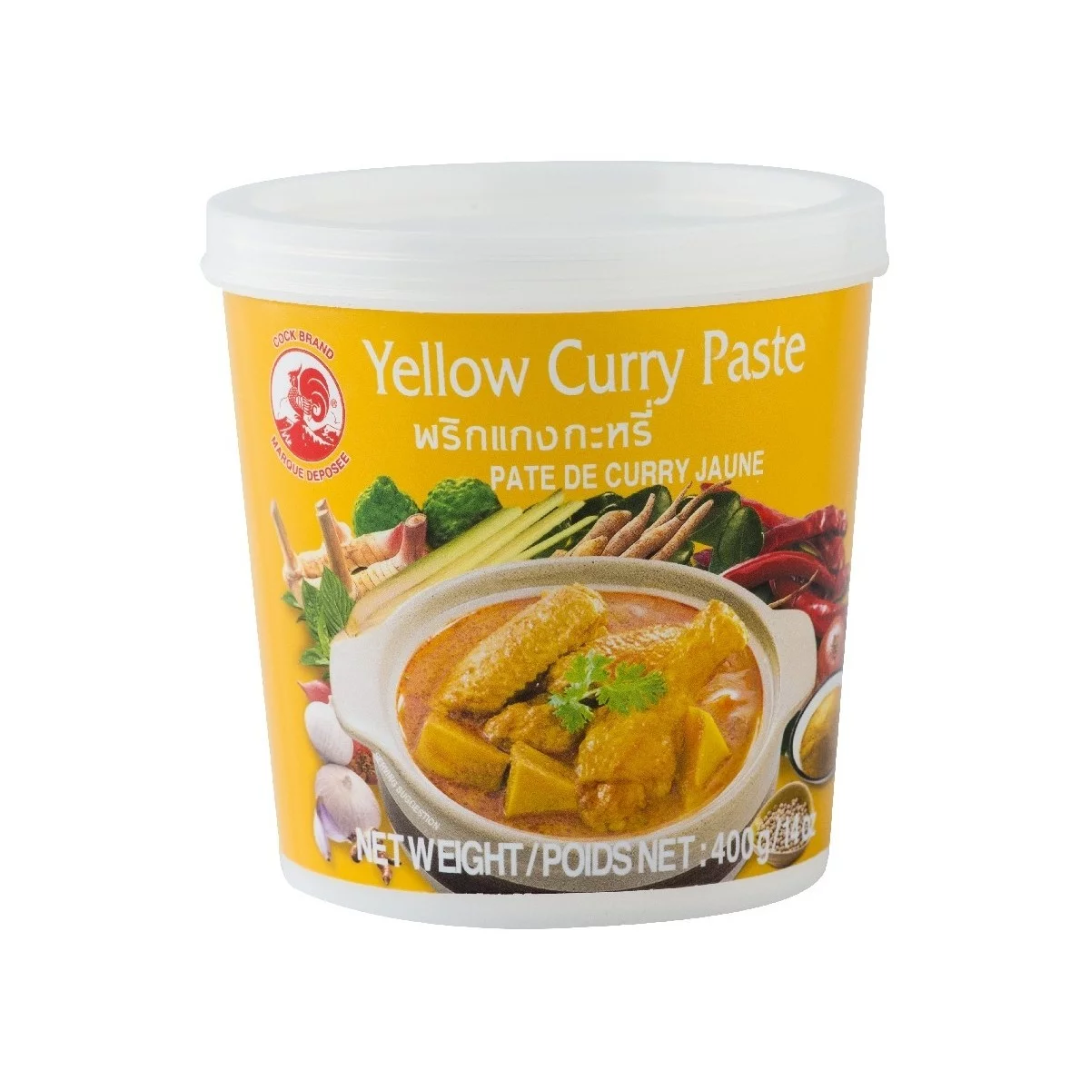 PATE DE CURRY JAUNE