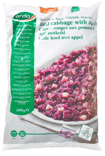 CHOU ROUGE AVEC POMMES