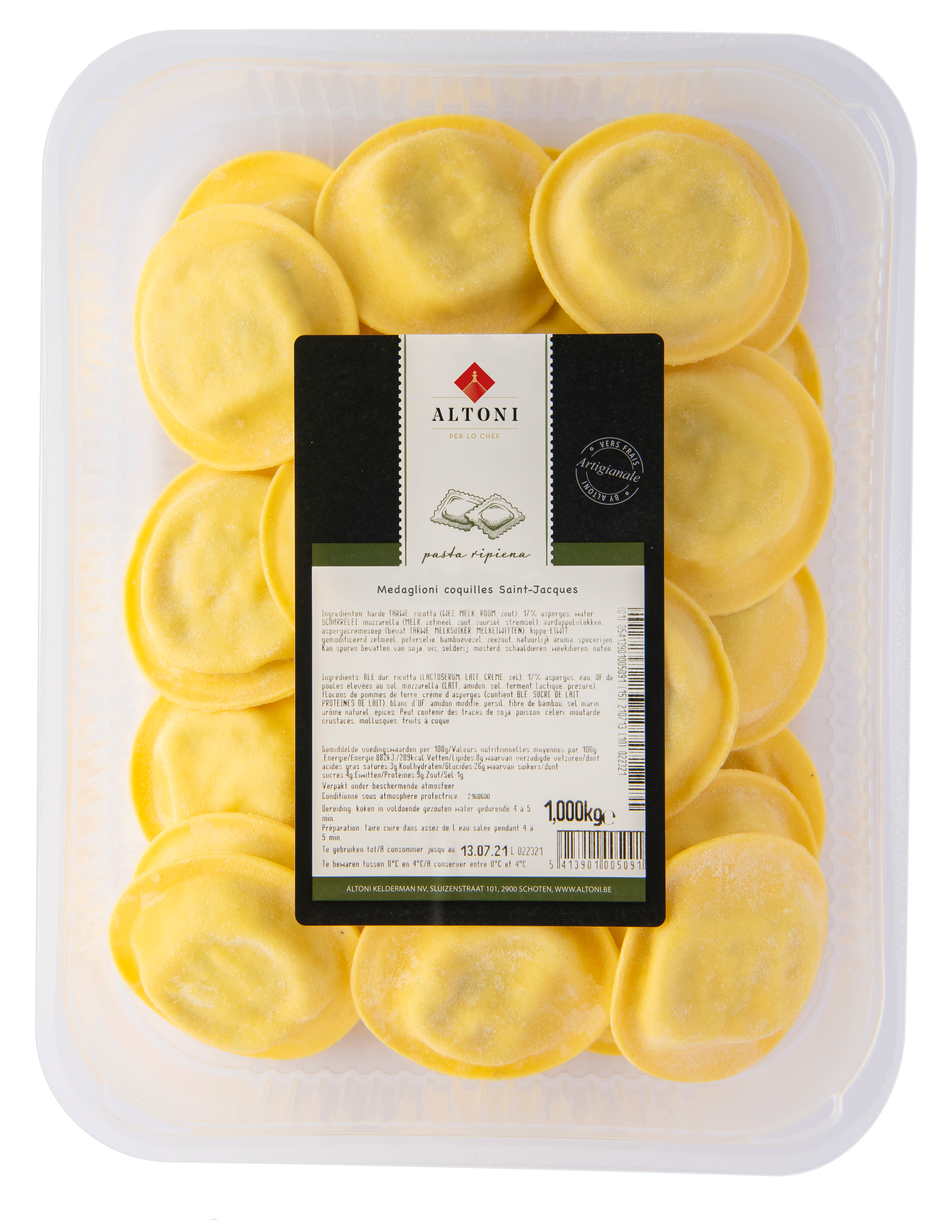 MEDAGLIONI COQUILLES SAINT-JACQUES (Altoni)