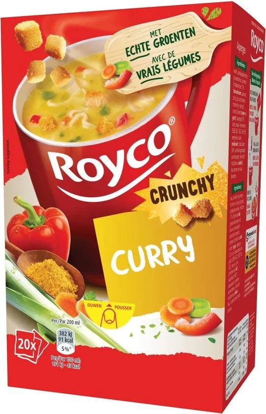MINUTE SOUPE CURRY