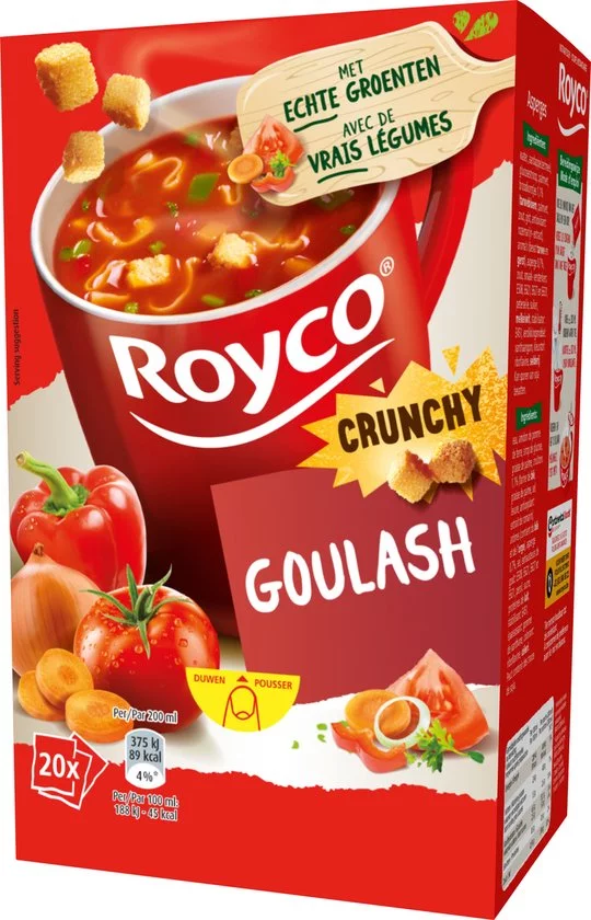 MINUTE SOUPE GOULASH