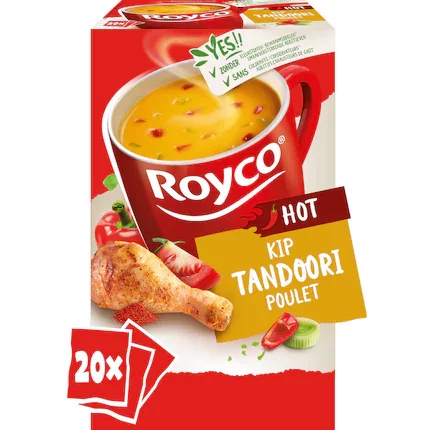 MINUTE SOUPE TANDOORI POULET