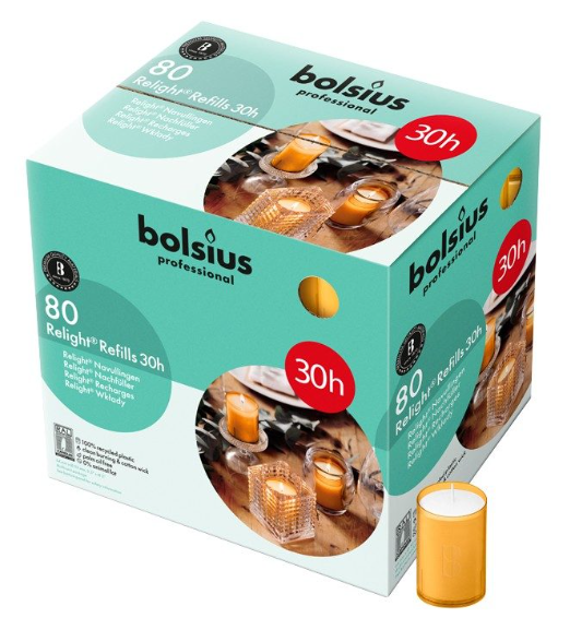 RELIGHTS REFILLS 30H AMBER