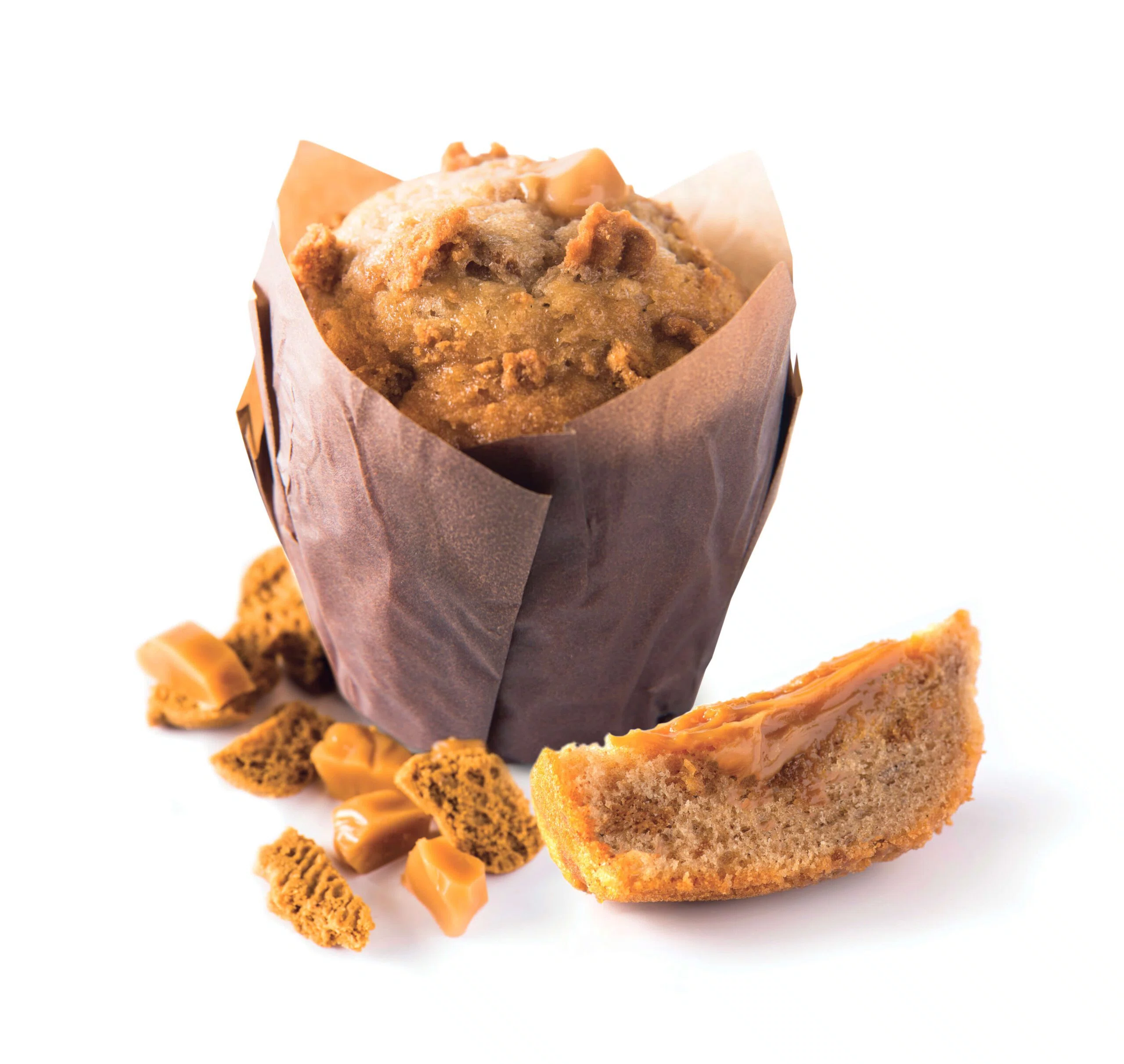 MUFFIN SPECULOOS CARAMEL 105GR