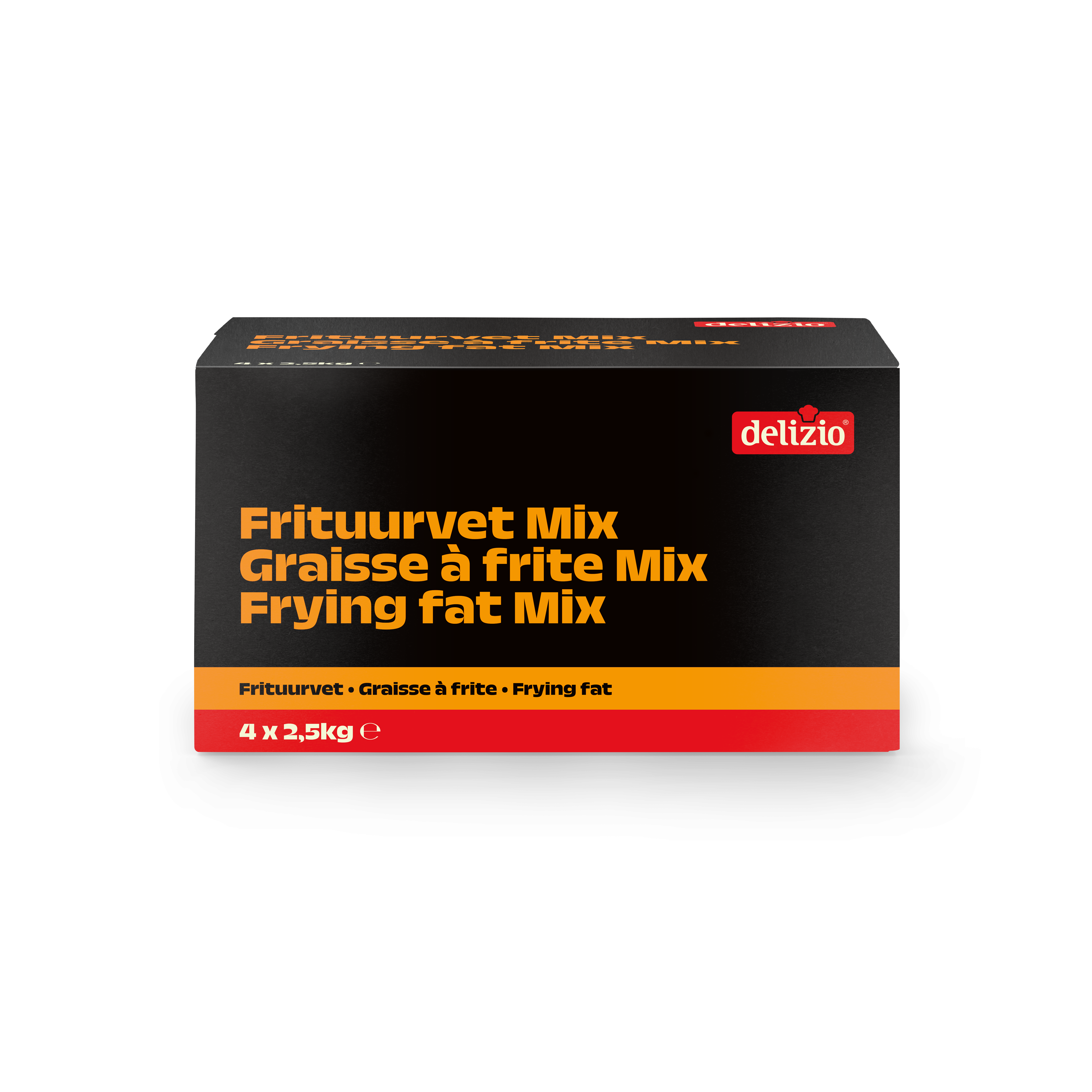 DELIZIO FRITUURVET MIX (4x2.5kg)